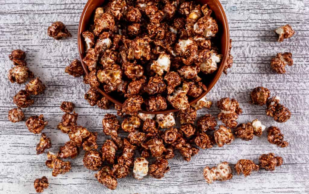 Chocolate popcorn