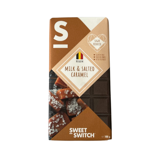 Milk Chocolate & Salted Caramel 100 g