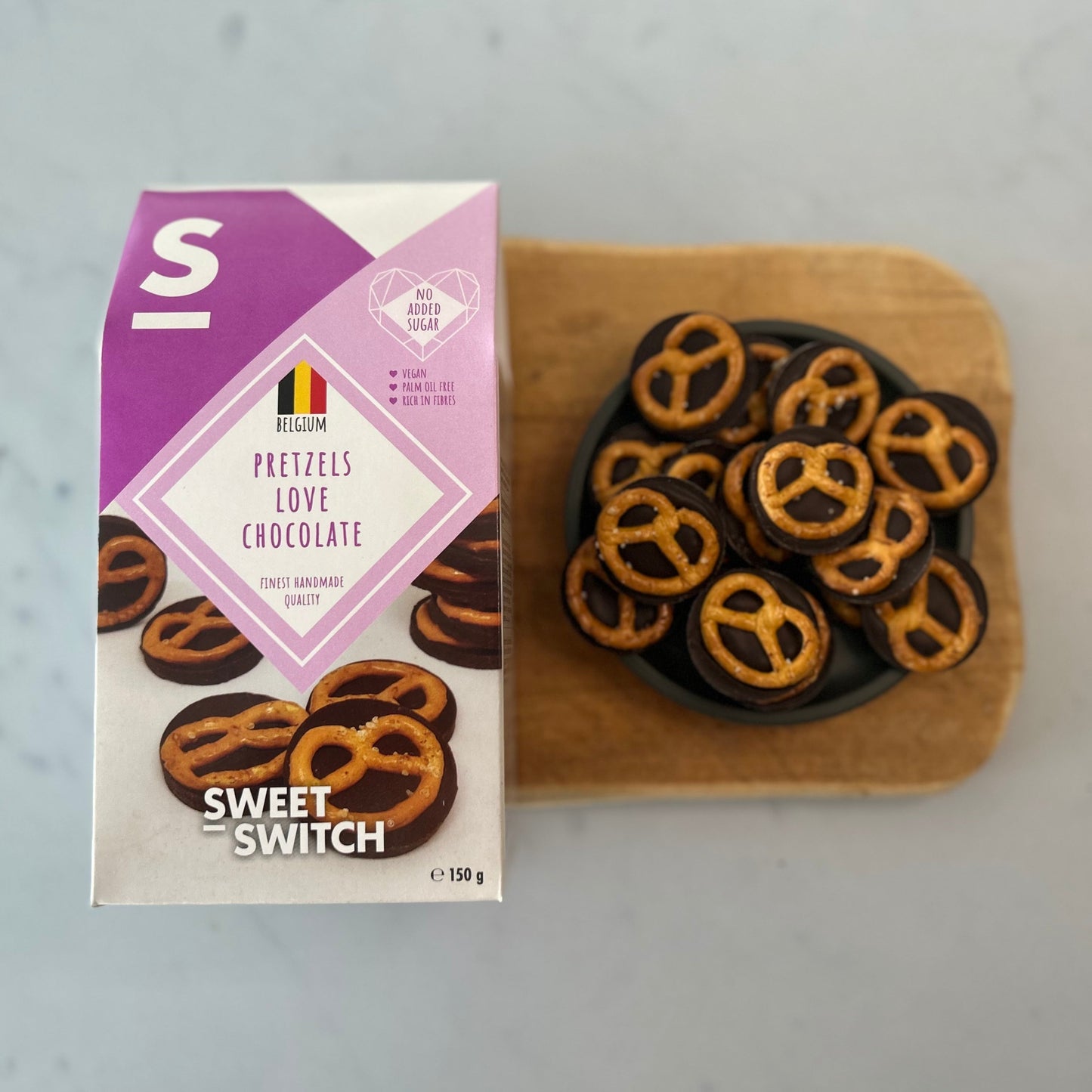 Pretzels Love Chocolate 150g