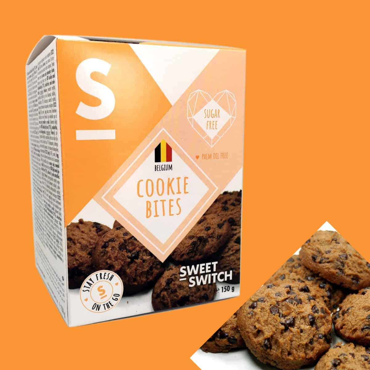 sugar free confectionery heaven SWEET-SWITCH Cookie Bites