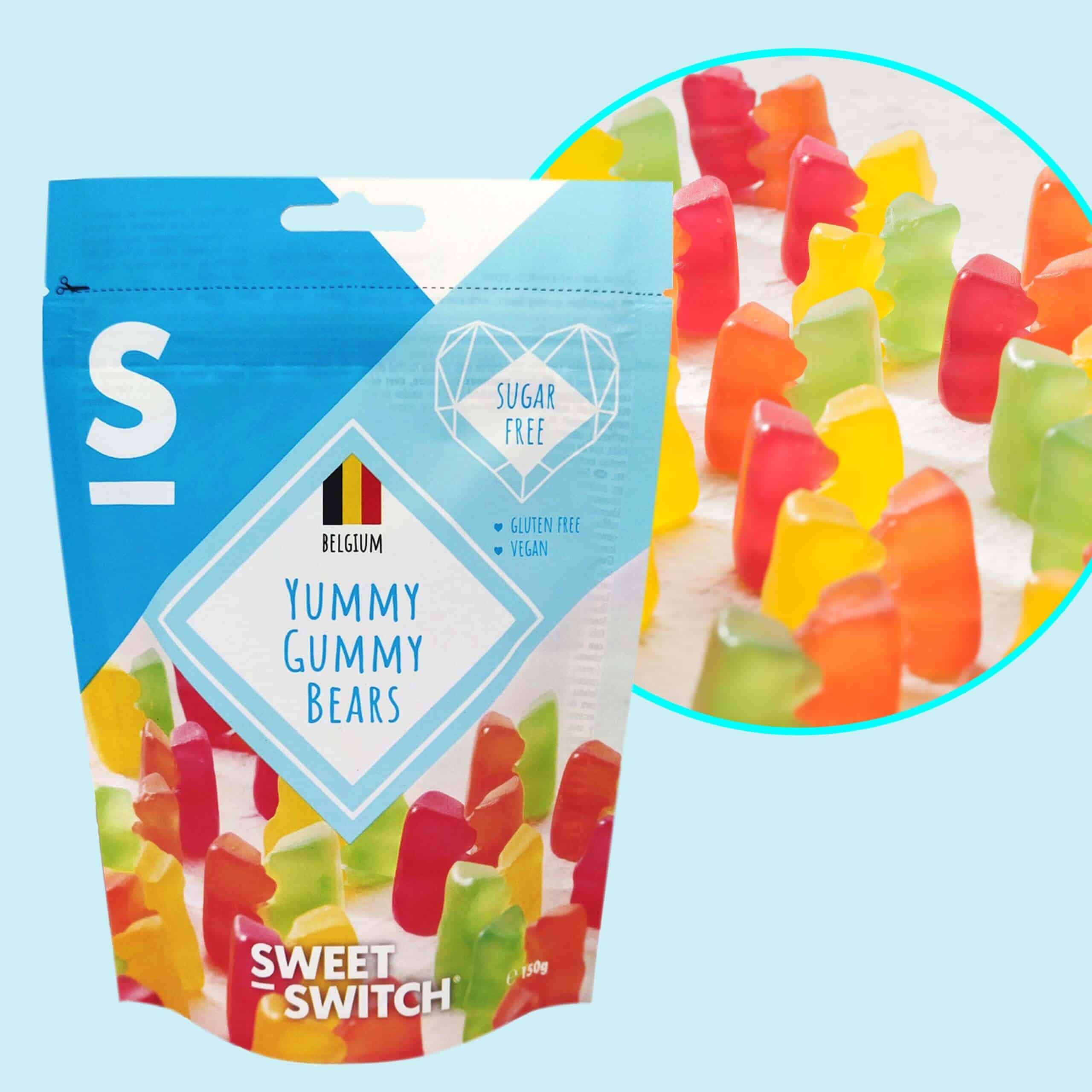 délices sans sucre SWEET-SWITCH®Yummy Gummy Bears